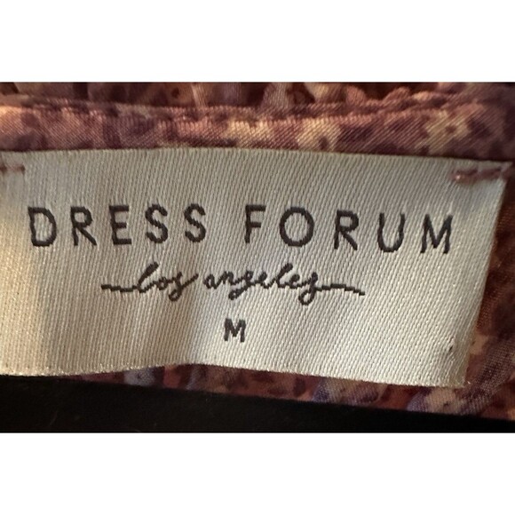 Dress Forum Midi Dress Medium Floral show me your mumu long sleeve - Picture 10 of 12